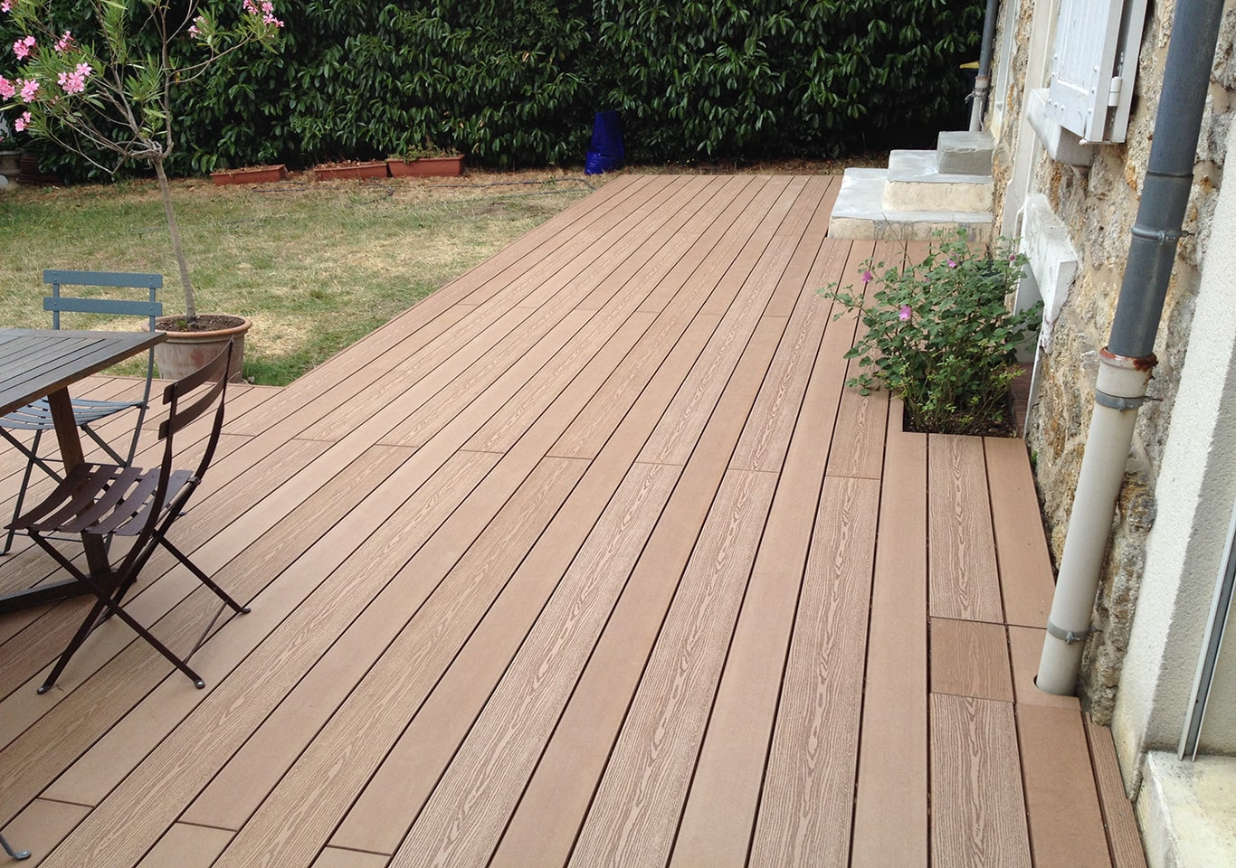 Terrasse de jardin