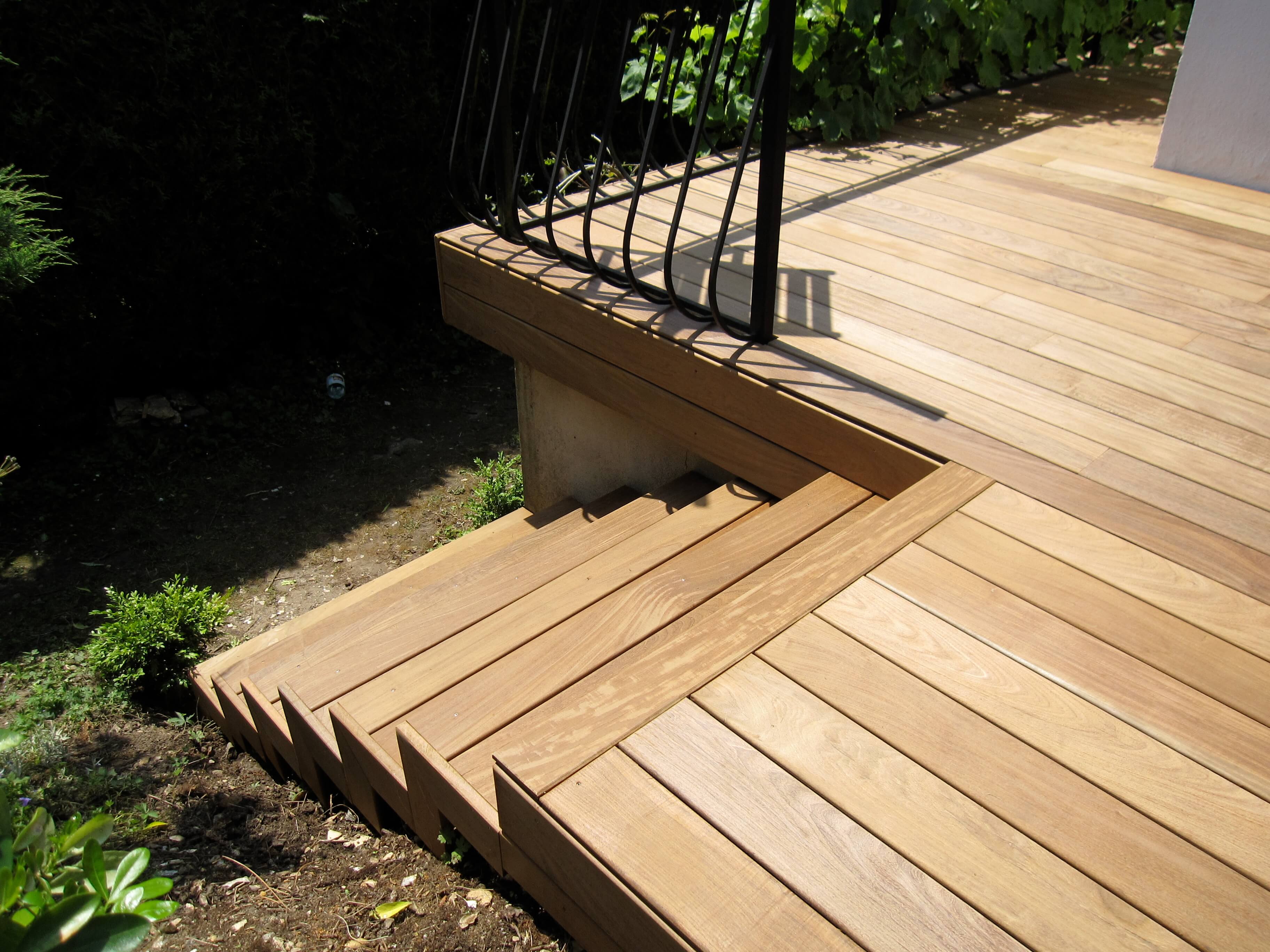 Balcons en bois